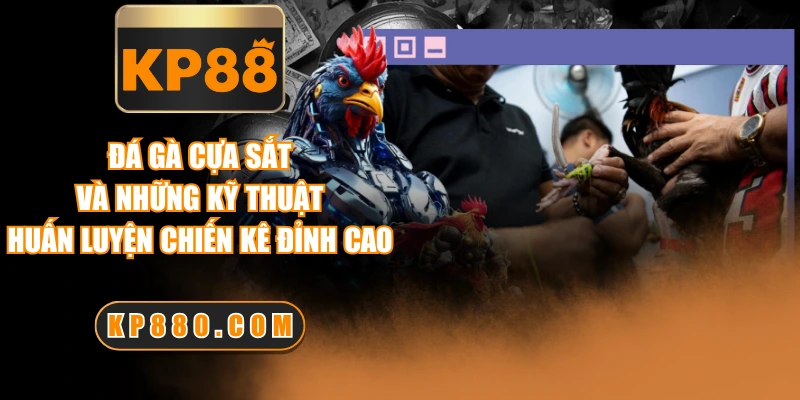 Đá Gà Cựa Sắt Và Những Kỹ Thuật Huấn Luyện Chiến Kê Đỉnh Cao