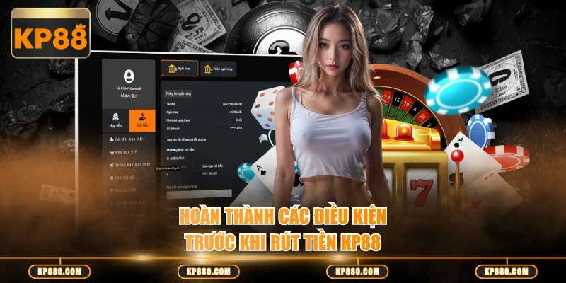 Hoàn thành các điều kiện trước khi rút tiền KP88